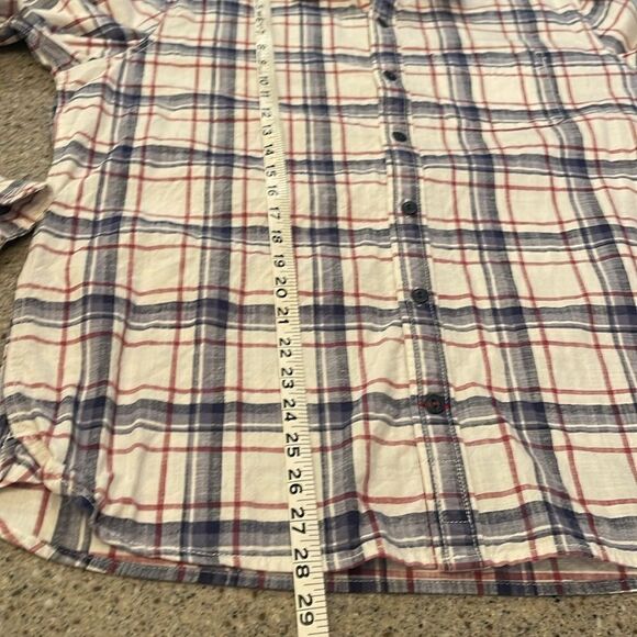 FAT FACE Long Sleeve Button Down Plaid Shirt - Picture 12 of 13